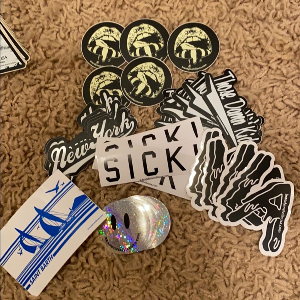 Brandy Melville stickers pack